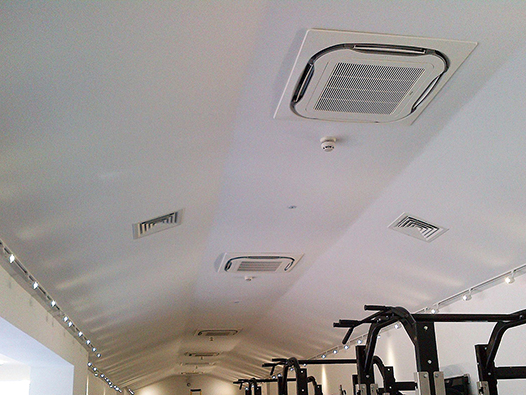 Ceiling concealed air-conditioning system